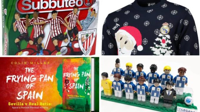 Inglés 2019 Guía de regalos de Navidad relacionados con el fútbol español
