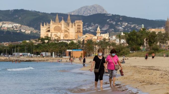 España permitirá a los turistas alemanes visitar las Islas Baleares como prueba antes de la reapertura