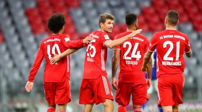 El Bayern golea al Schalke por 8-0