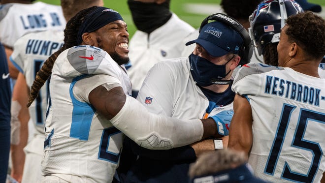 Los jugadores de los Titans realizaron entrenamiento en la Academia Montgomery Bell después de que las instalaciones cerraran debido al brote de COVID-19