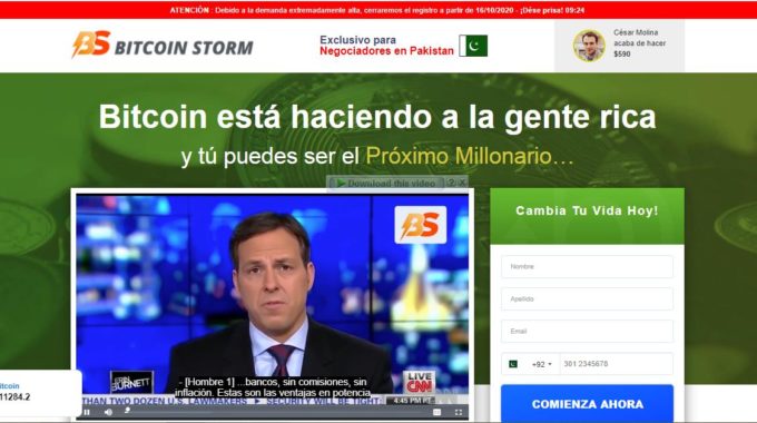 Bitcoin Storm de Alberto Chicote