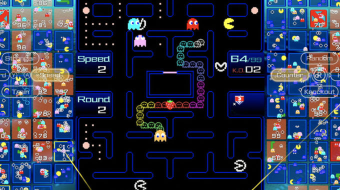 Pac-Man 99 es un nuevo juego de batalla real para Switch