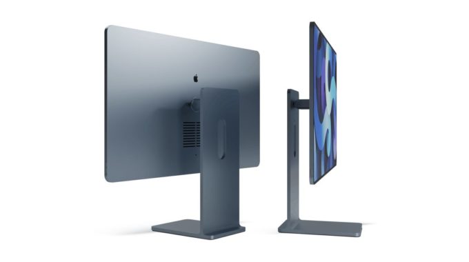 Concept imagina un nuevo diseño de iMac inspirado en iPad y Pro Display XDR