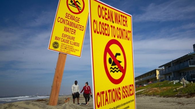 Playa de California cerrada después de explosión de aguas residuales en México durante semanas: informes