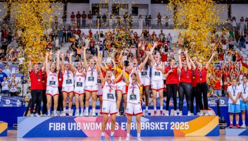 España vuelve a reinar con el título del EuroBasket Femenino Sub-18 FIBA 2025