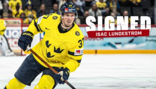 Los Blue Jackets firman al pívot Isac Lundestrom con un contrato de dos años